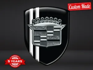 Cadillac Decalcomanie 3D Gel Limitato Sport Racing Cupola